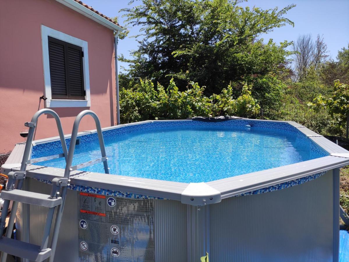 Beautiful Nearby Beach House With Garden, Private Pool And Large Yard Sidari  Luaran gambar
