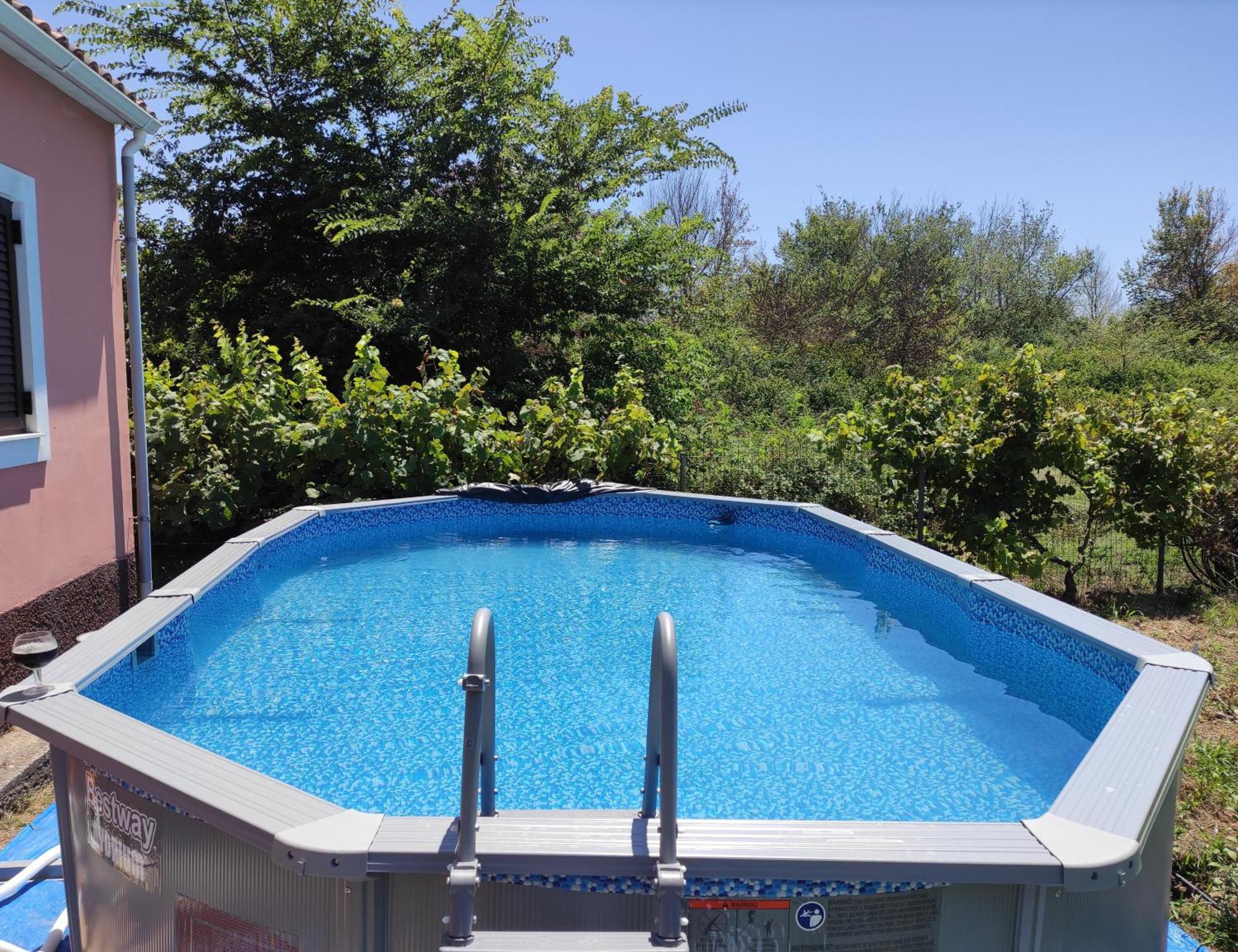 Beautiful Nearby Beach House With Garden, Private Pool And Large Yard Sidari  Luaran gambar